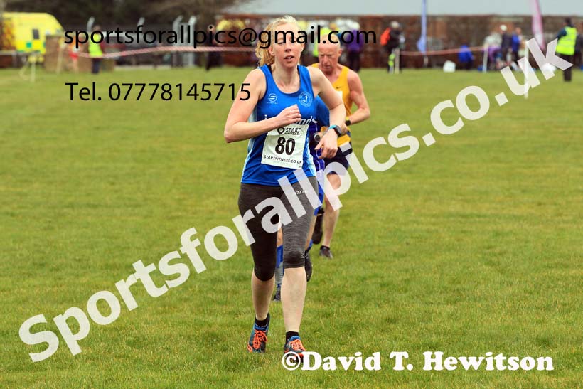 Womens 35+ and Mens 65+ 2023 NEMAA Cross Country, Croft Circuit, North Yorkshire. Photo: David T. Hewitson/Sports for All Pics